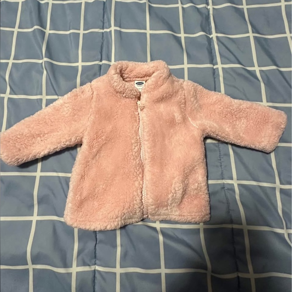 Old Navy Soft Pink Fleece Jacket